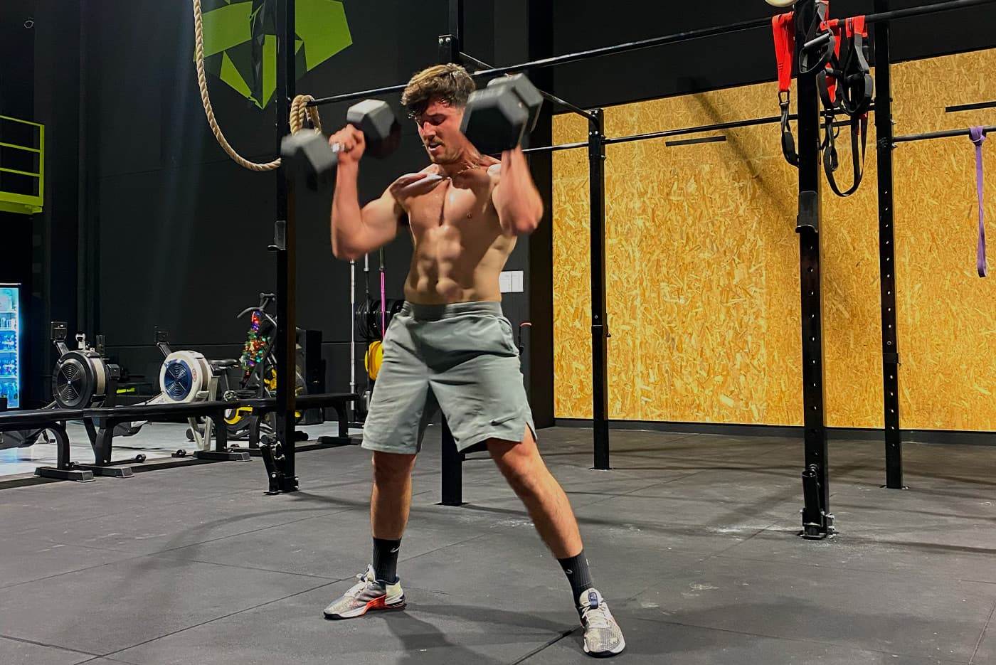 Entrenamiento dentro del box Fit Box